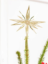 Pyntet juletræ - Sølv